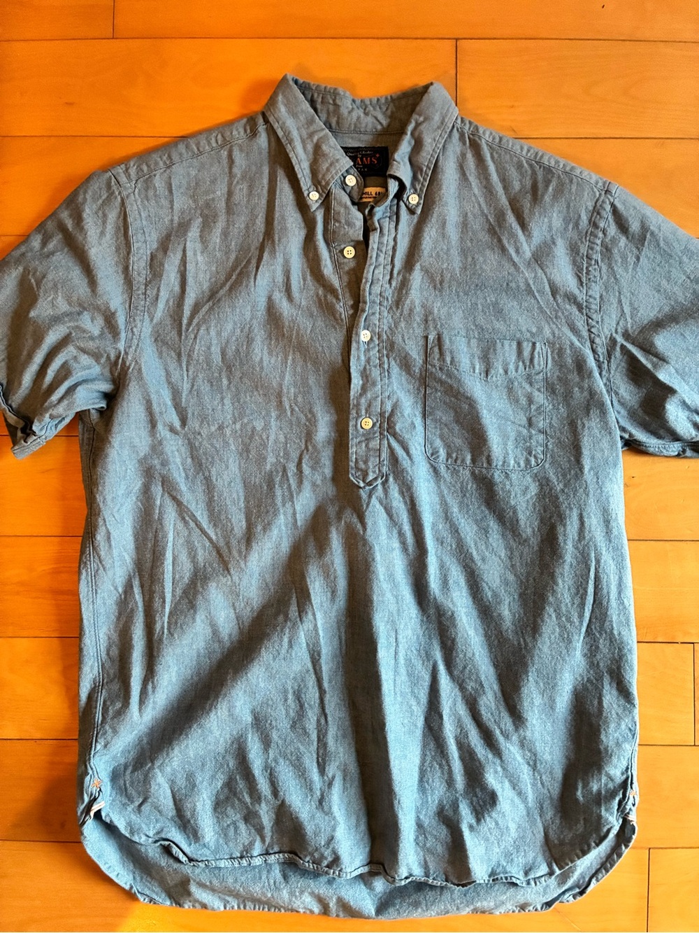 Beams chambray popover